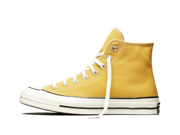 Chuck 70 classic best sale high top yellow