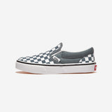 [正規品] Vans クラシックスリップオン - カラーバンドルチェッカーボードストーミウェザー VN000D0JRV2 [関税込み]