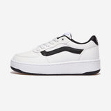 [正規品] Vans キュリックフラット - ホワイト/ブラック V2948 PLAT [関税込み]