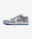 [正規品] Nike エアジョーダン1ローW - ウルフグレー：ホワイト/ DC0774-105 [関税込み] - FootsGo