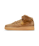 [正規品] Nike エアフォース1ミッド07M - フラックス：剣ライトブラウン：ブラック：ホイット/ DJ9158-200 [関税込み]