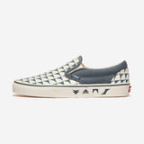 [正規品] Vans クラシックスリップオン - チェッカーボードブルー/マシュマロ VN000CT57Z2 [関税込み]