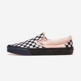 [正規品] Vans クラシックスリップオン - チェッカーボードネイビー/ピンク VN000EACGLE [関税込み]