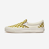 [正規品] Vans クラシックスリップオン98 LX - チェッカーボードバントゴールド VN000D9PEMJ [関税込み]