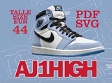 Digital File AJ1 HIGH Pattern デジタルファイル AJ1 HIGH パターン ( US 10  / EU 44 )