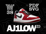 Digital File デジタルファイル AJ1 LOW SB パターン ( US 5.5  / EU 38 )