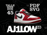 Digital File デジタルファイル AJ1 LOW SB パターン ( US 11  / EU 45 )