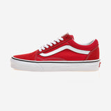 [正規品] Vans オールドスクール - レーシングレッド/トゥルーホワイト VN0A4BV5JV6 [関税込み]