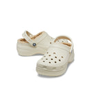 [正規品] Crocs クラシックプラットフォームラインドクロッグウーマン - ボーン/ 207938-2Y2 [関税込み]