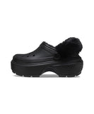[正規品] Crocs ストンプラインドクログ - ブラック/208546-001 [関税込み]