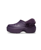 [正規品] Crocs ストンプラインドクロッグ - ダークアイリス/208546-5AS [関税込み]