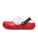 [正規品] Crocs クラシックラインドサンタクローグ - バシティレッド/マルチ/210933-6WE [関税込み]