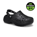 [正規品] Crocs 女性バヤプラットフォームクロッグBK（25SWCL208186） [関税込み]