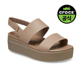 [正規品] Crocs 女性ブルックリンローウェッジLAM（25SWSD206453） [関税込み]