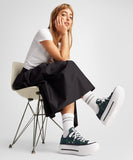 [正規品] converse チャックテイラーオールスターダブルスタックプラッドネイビーA16517C [関税込み]