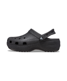 [正規品] Crocs クラシックプラットフォームグリッタークロッグウーマン - ブラック/207241-001 [関税込み]