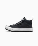 [正規品] converse チャックテイラーオールスターモールドストリートブーツウォータープルーフレザーブラックA04477C [関税込み]
