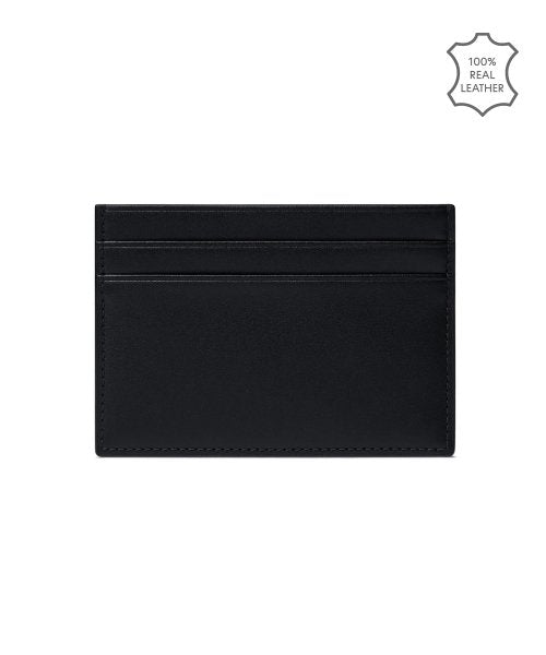 [正規品] MUSINSA STANDARD プレーンレザーカード財布[ブラック] MMAWL018-BK [関税込み]