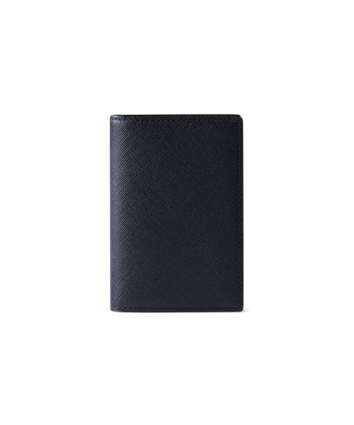 [正規品] MUSINSA STANDARD サピアノレザーバーティカルフォールドカード財布[ブラック] MECWL003-BK [関税込み]