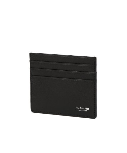 [正規品] JILLSTUART MEN ACC ブラック単色牛革3段カード財布（ケース同梱） JUHO3F961BK [関税込み]