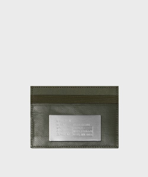 [正規品] KANEITEI 9/15配送MOSAIC CARD WALLET（OLIVE DRAB）/ UPCYCLED 5005696607 [関税込み]