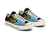 [正規品]CONVERSE Chuck Taylor All Star70 HI ct70 コンバースチャックテイラー70復刻三ツ星 OX アーカイブプリント 164407C (男女共用)[関税込み] - FootsGo